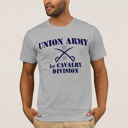1e divisie Cavalry, Shirt van de burgeroorlog van (Voorkant)