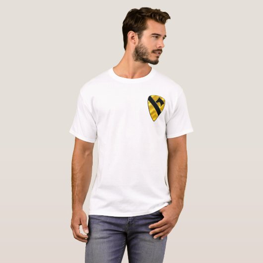 1e divisie Cavalry T-shirt (Voorkant volledig)