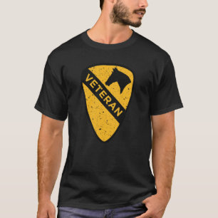 1e divisie Cavalry - Veteran (Verenigde Staten) T-shirt