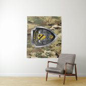 1e divisie Cavalry Wandkleed (In situ)