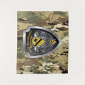 1e divisie Cavalry Wandkleed (Voorkant)