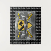 1e divisie Cavalry Wandkleed (Voorkant)