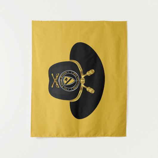 1e divisie Cavalry Wandkleed (Voorkant)