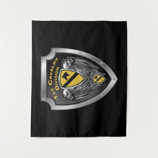 1e divisie Cavalry Wandkleed (Voorkant)