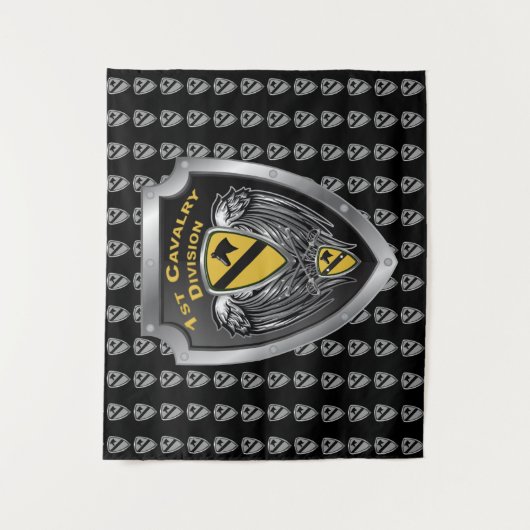 1e divisie Cavalry Wandkleed (Voorkant)