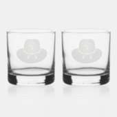 1e divisie Cavalry Whisky Glas (Achterkant)