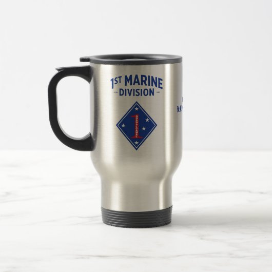 1e divisie Marine Patch () Reisbeker (Links)