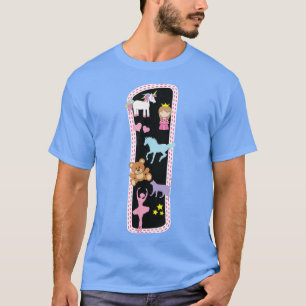 1e eerste gevierde verjaardag feiale dieren Unicor T-shirt