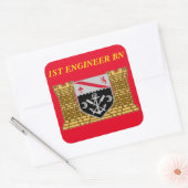 1E ENGINEER BATALJON STICKERS (Envelop)