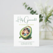 1e Fiesta-verjaardag voor een meisje Avocado BUDGE (Staand voorkant)