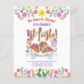 1e Fiesta Verjaardag Voor een Meisje Folkart BUDGE (Voorkant)