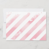 1E FOTO VERJAARDAGSFEESTJE UITNODIGEN goud glitter Kaart (Achterkant)