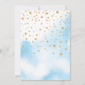 1e geboorthday Boy Cake Kaart (Achterkant)