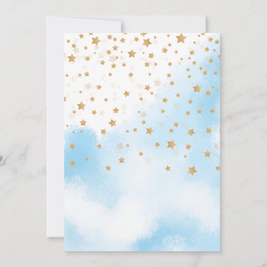 1e geboorthday Boy Cake Kaart (Achterkant)