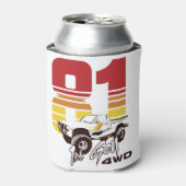 1e Gen 1981 Toyota 4WD Truck Blikjeskoeler (Blikje Voorkant)