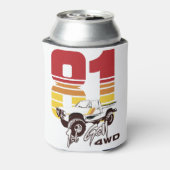 1e Gen 1981 Toyota 4WD Truck Blikjeskoeler (Blikje Achterkant)