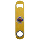 1e gepantserde verdeelsleutel speed flessenopener (Voorkant)