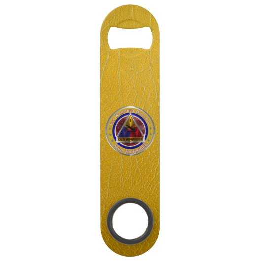 1e gepantserde verdeelsleutel speed flessenopener (Voorkant)