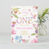 1e Gouden Fee Verjaardag Kaart (Staand voorkant)