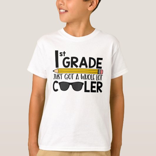 1e graad enkel Kooler Kinder Shirt (Voorkant)