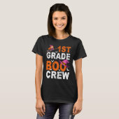 1e graad Halloween docenten studenten Pumpkins Wit T-shirt (Voorkant volledig)