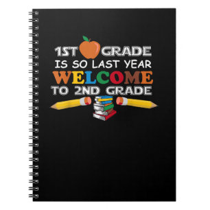 1e graad is zo vorig jaar welkom 2e graad terug T Notitieboek