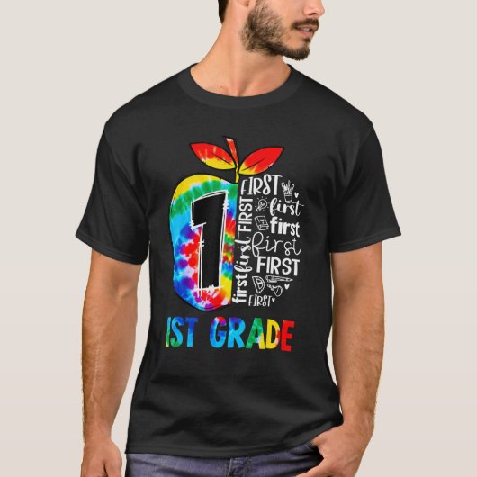 1e graad kleurstof team eerste rang G T-shirt (Voorkant)