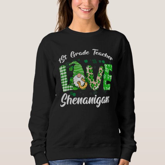 1e graad leraar liefde schenanigans grappig St. Trui (Voorkant)