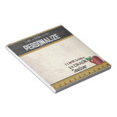 1e graad leraar | NOTITIEBLOK (Schuin)