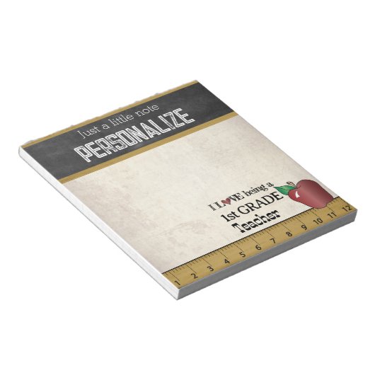 1e graad leraar | NOTITIEBLOK (Schuin)