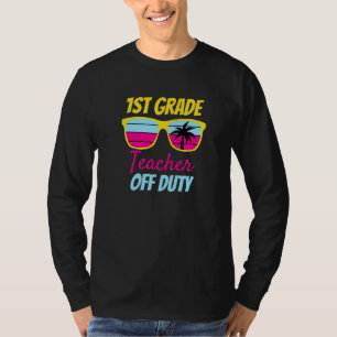 1e graad leraar uit dienst t-shirt
