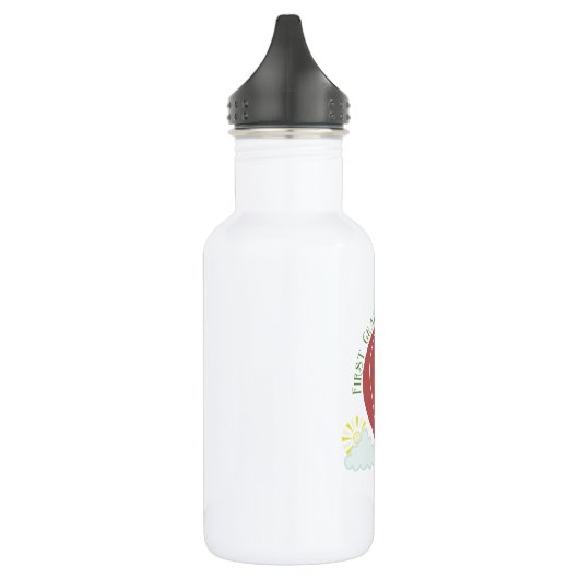 1e graad leraar warme lucht ballon Apple Waterfles (Links)