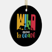 1e graad leraar wilde eerste graad keramisch ornament (Rechts)
