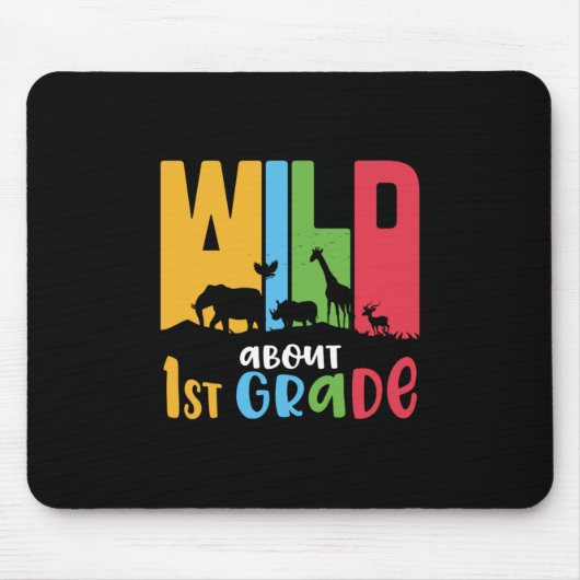1e graad leraar wilde eerste graad muismat (Voorkant)