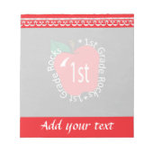 1e graad school leraren notitieblok (Voorkant)