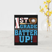 1e graad terug naar school 1e graad Batter omhoog  Kaart (Gele Bloem)