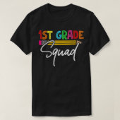 1e graad van het eerste klas terug naar school ler t-shirt (Design voorkant)