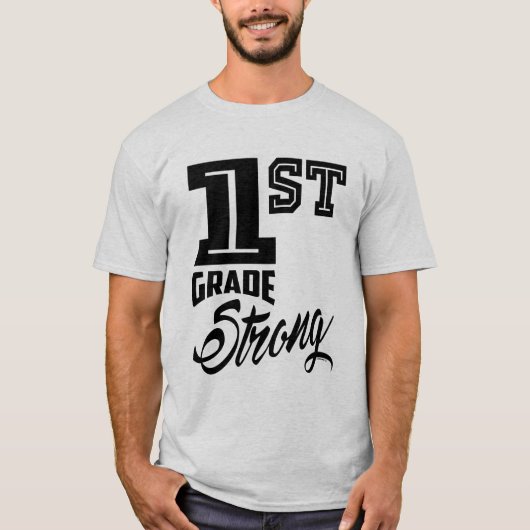 1e graads sterk t-shirt (Voorkant)
