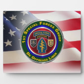 1e groep speciale strijdkrachten (AIRBORNE) Fotoplaat (Voorkant)