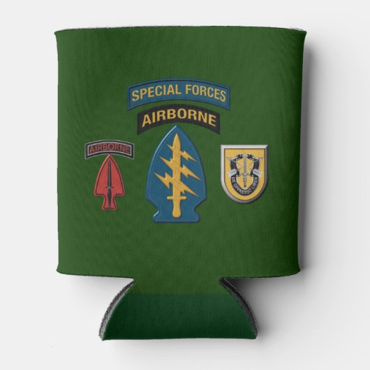 1e groep speciale strijdkrachten (in de lucht) blikjeskoeler (Voorkant)