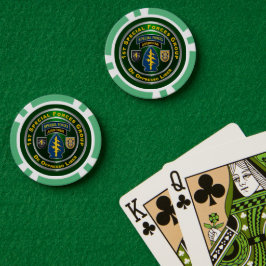 1e groep speciale strijdkrachten poker chips