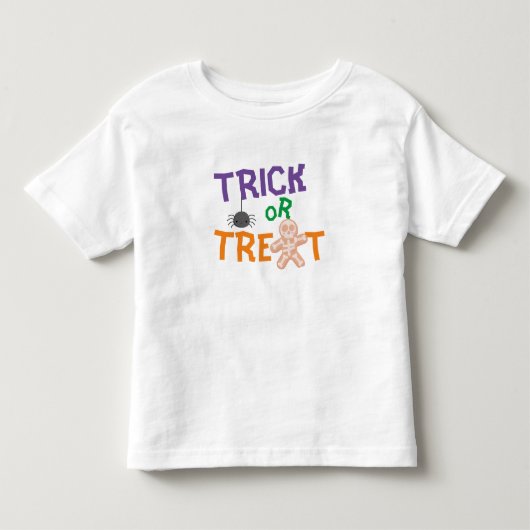 1e Halloween Leuke Trick or treat Kinder Shirts (Voorkant)