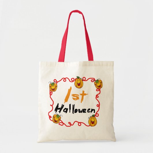 1e Halloween-overhemden en -geschenken Tote Bag (Voorkant)