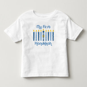 1e Hanukkah Candles Kinder Shirts