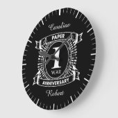 1e huwelijksdag in nood grote klok (Hoek)