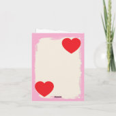 1e huwelijksverjaardag kaart Paper first (Achterkant)