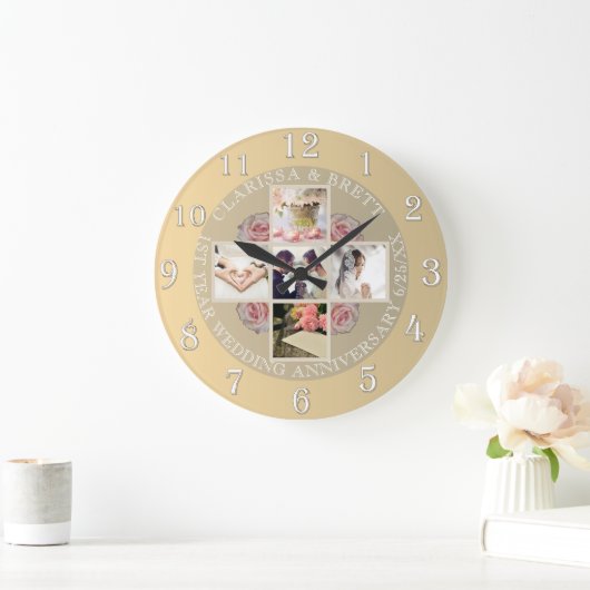 1e huwelijksverjaardag RoseGoud Col Grote Klok (Huis)
