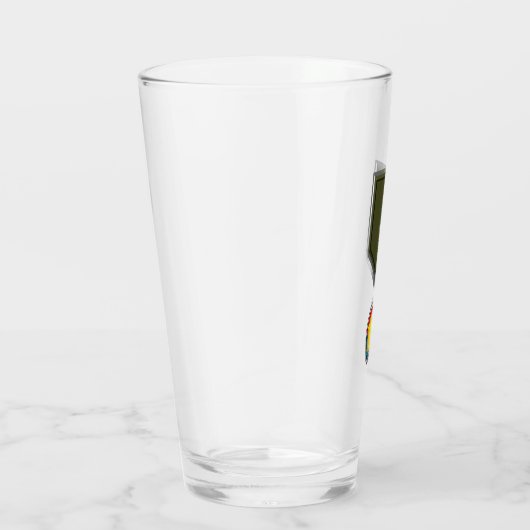 1e Infanterie Div "Big Red One" Patch Insignia Glas (Rechts)