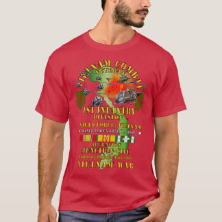 1e Infanterie Div II Veldoperatie Junction City T-shirt