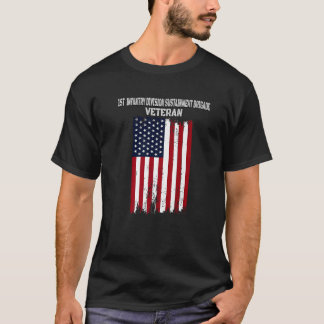 1e Infanterie Divisie Onderhoudbrigade Veteraan T-shirt